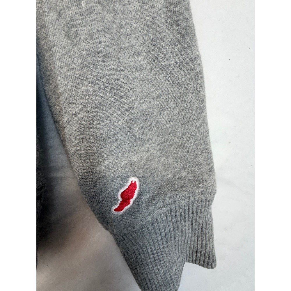 League Collegiate Outfitters Yale University Quarter Zip Sweatshirt Gray Medium - Picture 8 of 11